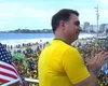 Com fala gravada de Bolsonaro, Flávio inicia corrida à Presidência