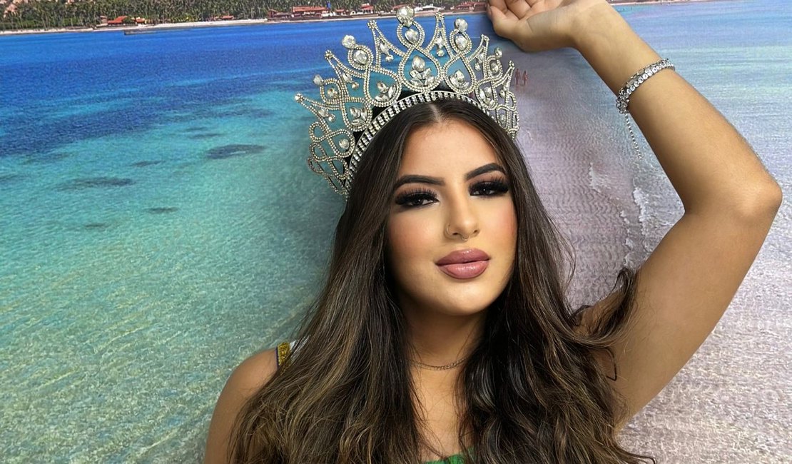 Jovem Shayane Lima é coroada Miss Grand Maragogi