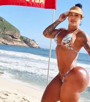 Modelo dona do maior bumbum do Brasil revela que sofre preconceito e é xingada na rua