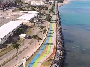Primeira-dama de Maceió divulga abertura oficial da Orla do Porto em Maceió