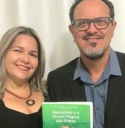 Acala confere título a jornalista Davi Salsa e psicopedagoga Fabiana Salsa por livro infantil que conta história de Arapiraca