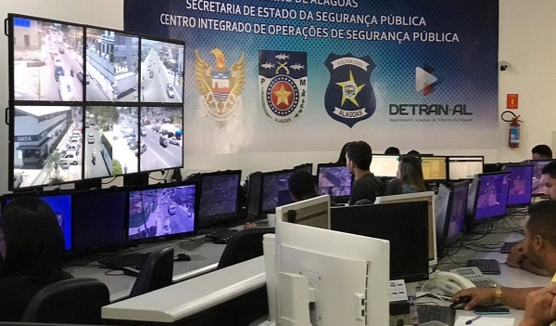 Sistema de Videomonitoramento auxilia na solução de roubos e furtos em Maceió