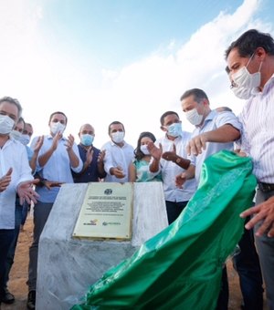 Governador anuncia construção de hospital em Palmeira dos Índios