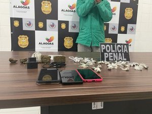 Homem é preso tentando passar para reeducando