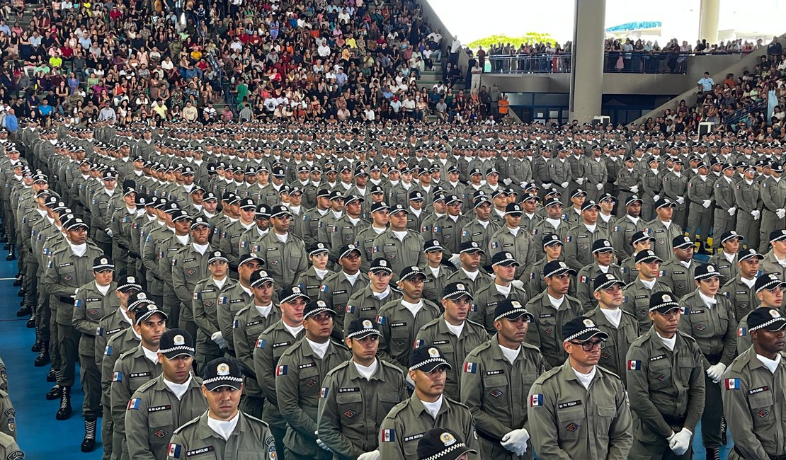 Segurança pública de Alagoas ganha reforço de 923 policiais militares