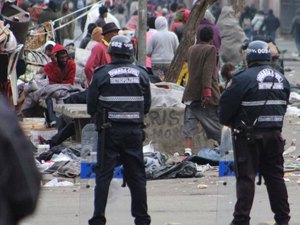 Polícia faz operação contra o tráfico de drogas na Cracolândia