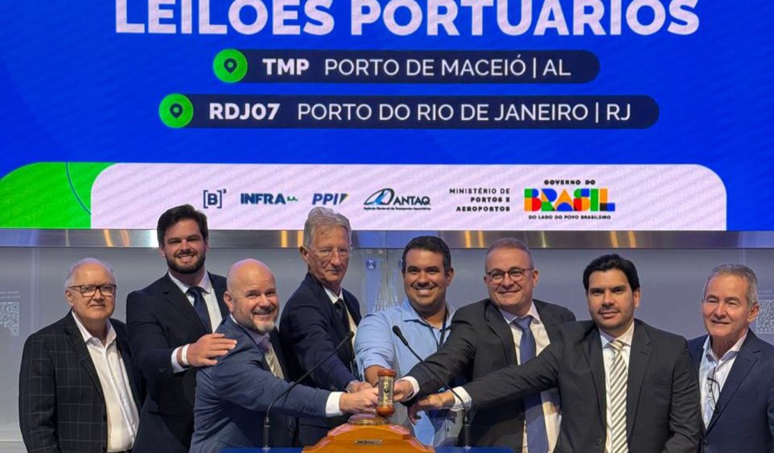 Porto de Maceió tem Terminal de Passageiros arrematado em leilão realizado na B3
