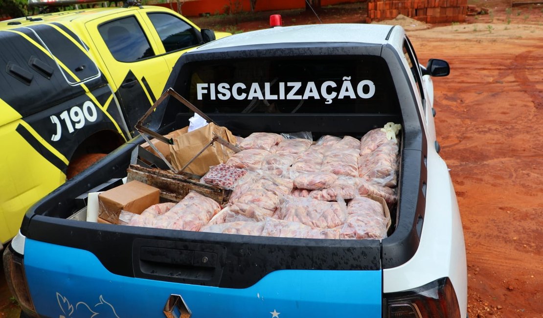 Criador de codornas tem 400kg de carne e ovos apreendidos por funcionar sem registro