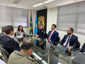 PRF compõe à criação da Força Integrada de Combate ao Crime Organizado em Alagoas