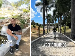 [Vídeo] Corretor de imóveis viraliza ao 'vender' túmulos para talaricos em Vitória