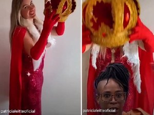 Ex-BBB Patricia Leitte antecipa passagem de coroa a Karol Conká