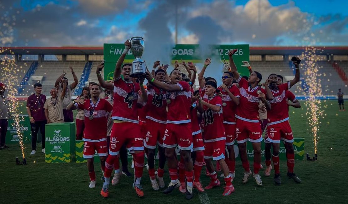 CRB vence o ASA e conquista bicampeonato da Copa Alagoas Sub-17
