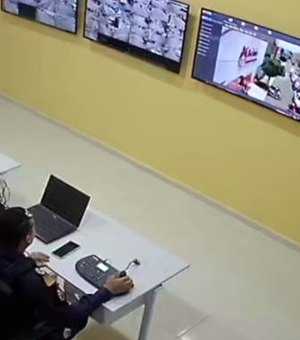 Em fase de testes, sistema de videomonitoramento registra homicídio em Palmeira