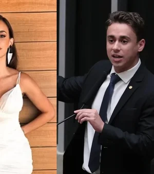 Bruna Biancardi agradece presente enviado por Nikolas Ferreira