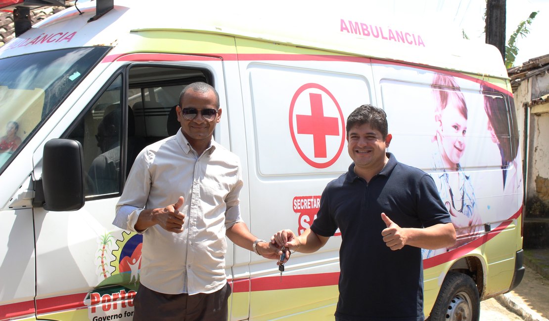 Prefeitura de Porto Calvo disponibiliza ambulância para o povoado Caxangá