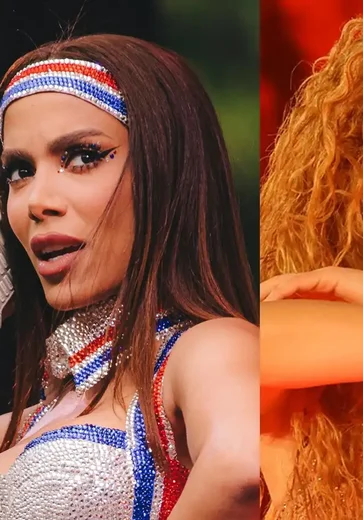 Anitta anuncia parceria com Shakira em seu novo álbum