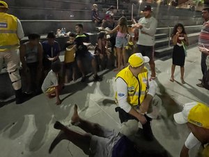 Ronda no Bairro socorre crianças, vítimas de acidente de trânsito e queda em Maceió