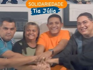 Solidariedade abre mão de indicar vice de Tia Júlia, mas fecha acordo com Júlio Cézar