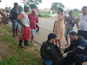 Cachorro atravessa pista e provoca acidente na AL-220 em Arapiraca