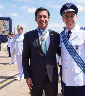 Rodrigo Cunha é homenageado em Brasília com a Ordem do Mérito Aeronáutico