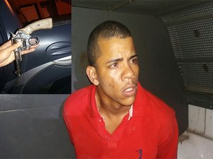 Jovens são presos em flagrante por tentativa de assalto a uma pizzaria
