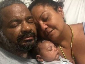 Mulher de Arlindo Cruz publica foto do sambista com o neto