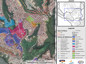 Novos mapas das áreas de risco auxiliam atuação da Defesa Civil