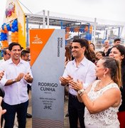 Rodrigo Cunha inaugura Gigantinhos Bilíngue de Ipioca com capacidade para 260 crianças