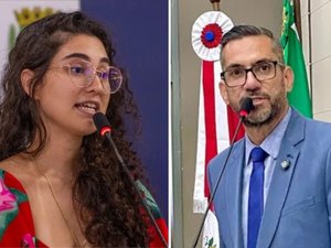 Leonardo Dias e Teca Nelma levam embate na Câmara de Maceió para Assembleia Legislativa