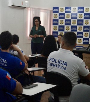 Polícia Científica de Alagoas promove diálogo sobre o bem-estar de seus agentes
