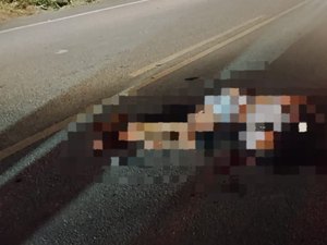 Motociclista morre após colidir contra cavalo na AL-115, em  Girau do Ponciano