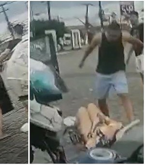 Após repercussão, mulher agredida em vídeo presta depoimento à polícia