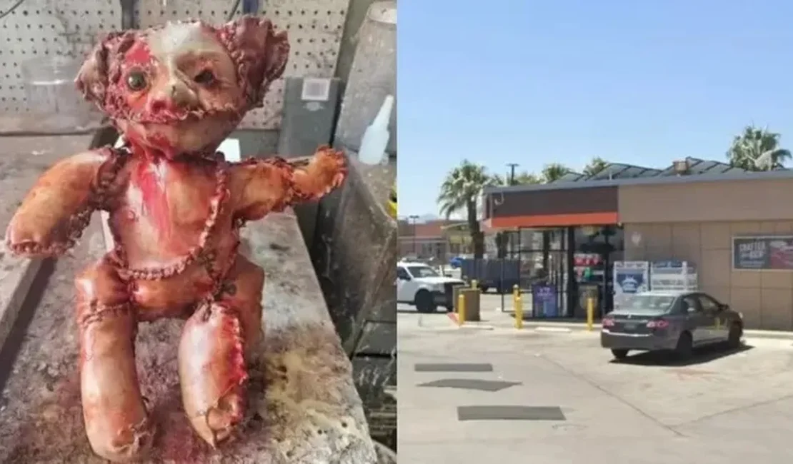 Descoberta de ursinho de 'pele humana' realista mobiliza polícia nos EUA