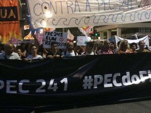 Entidades realizarão ato de protesto contra a PEC 241 em Maceió