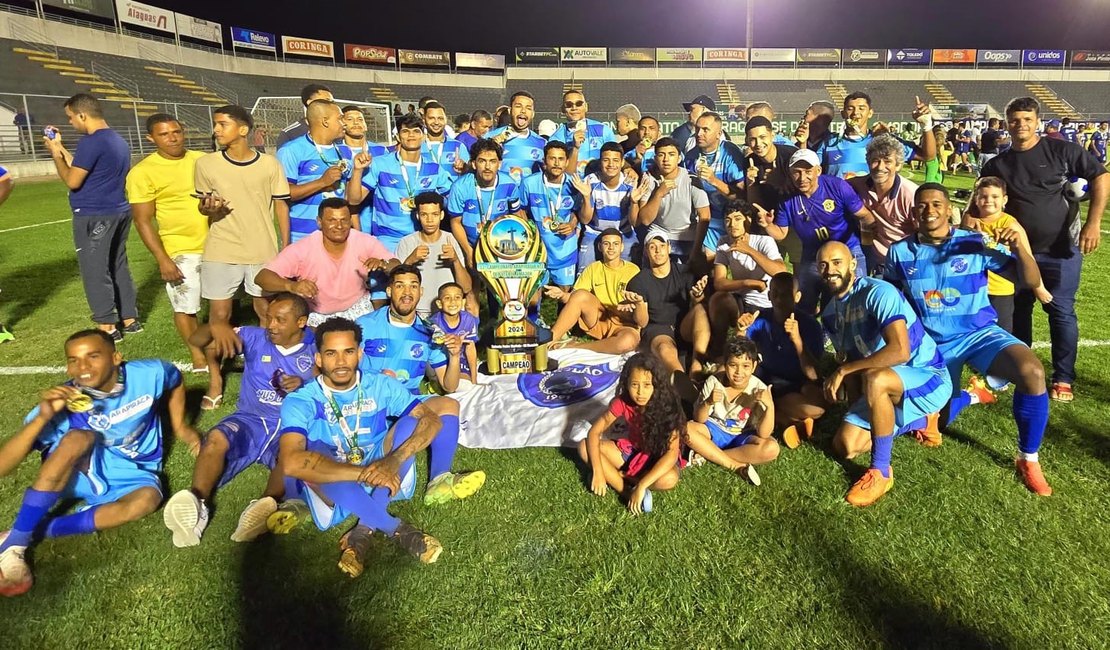 Azulão é campeão do 33º Campeonato de Futebol Amador de Arapiraca