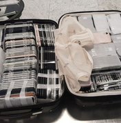 Passageiro é preso com 246 iPhones dentro de mala no Aeroporto de Guarulhos