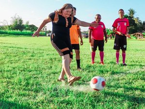 Prefeita de Porto Calvo decreta ponto facultativo nos dias dos jogos da Seleção Feminina