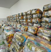 Mais de 5 mil cestas básicas são entregues em Matriz de Camaragibe para vítimas de chuvas