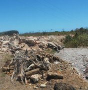 IMA flagra descarte irregular de resíduos da construção civil em Paripueira