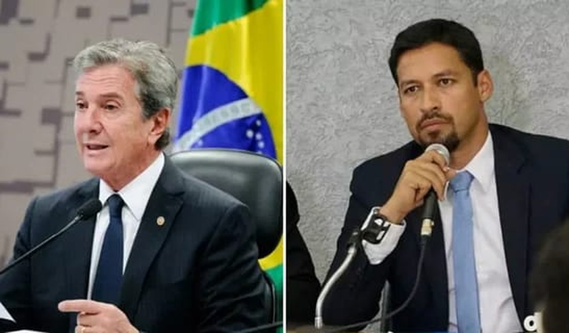Collor e Cunha votam juntos no Senado e sinalizam possível aliança