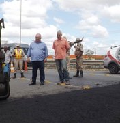DER começa a implantar lombadas na Avenida José Alexandre em Arapiraca