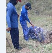 Casal faz operação em Palmeira e flagra ligações clandestinas em adutoras