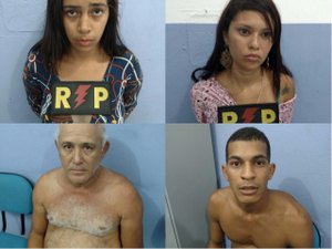 Polícia prende quadrilha acusada de assaltar mercadinho e roubar celulares em shows