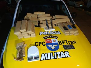 Polícia apreende mais de 40 kg de drogas no Benedito Bentes, em Maceió
