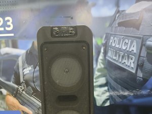 Aparelho de som é apreendido por perturbação de sossego em Colônia Leopoldina