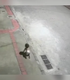 Bebê é encontrada sozinha engatinhando na rua durante madrugada no Espírito Santo