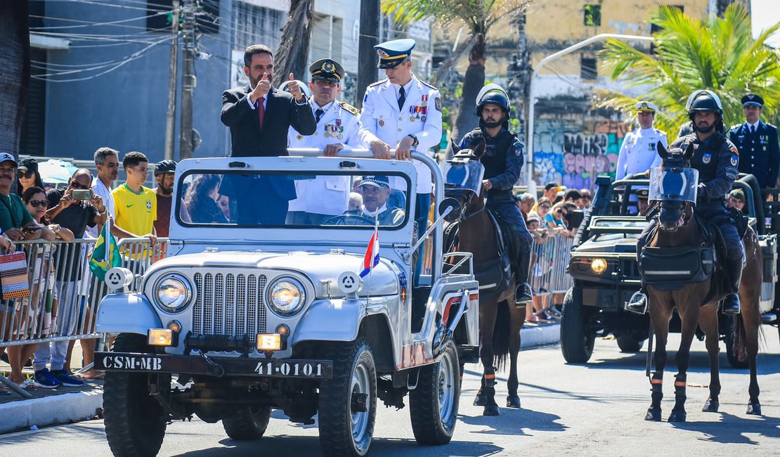 Paulo Dantas comanda desfile de 200 anos da Independência