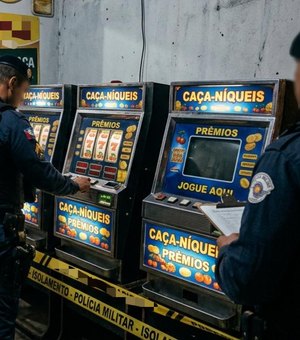 Bar é alvo de ação policial por exploração de jogos de azar na zona rural de Arapiraca