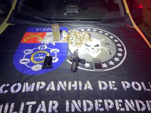 PM apreende armas e drogas durante ações no interior e na Região Metropolitana