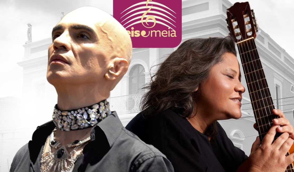Projeto Seis e Meia estreia em Penedo com shows de Edson Cordeiro e Elaine Kundera